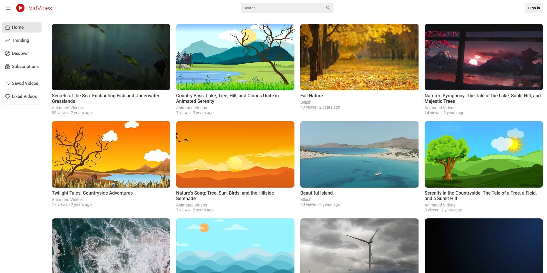 VidVibes - Video Sharing Platform
